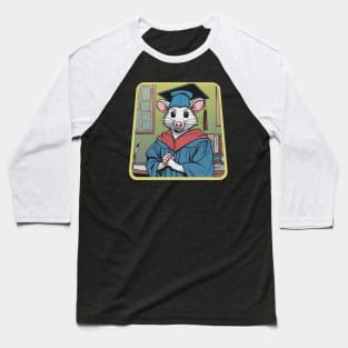 Class of 2024 Funny Opossum Baseball T-Shirt